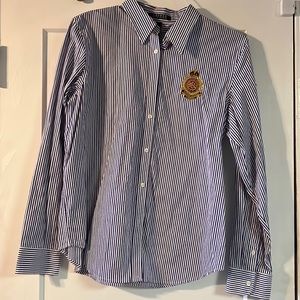 Purple Lauren Ralph Lauren Button up